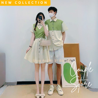 Đồ đôi nam nữ dễ thương, set đồ đôi nam nữ với người yêu, đồ cặp nam nữ để chụp hình cưới, đi du lịch