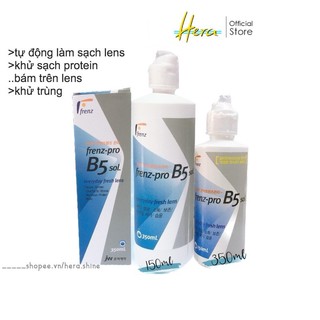 Nước Ngâm Lens Frenz Pro B5 Hàn Quốc 150ml 350ml