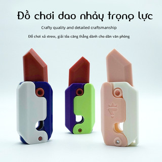 Đồ chơi giải nén trọng lực dao cà rốt 3D đồ chơi xả stress hiệu quả cho dân văn phòng fidget toys cho bé