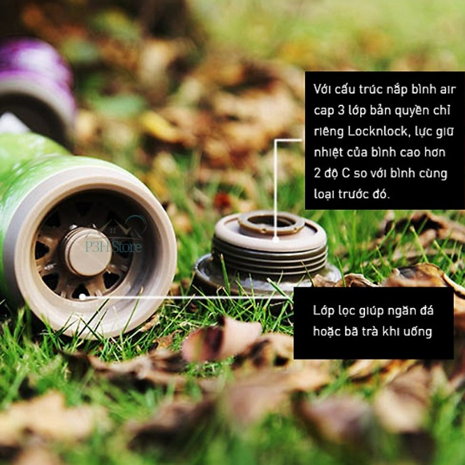 Bình Giữ Nhiệt Lock&Lock New Grip Tumbler LHC801