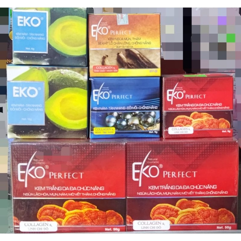 Kem Eko các loại 6g/9g/12g/50g