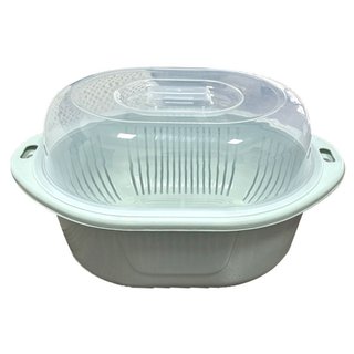 Rổ nắp trung song long , rổ kèm thau và nắp đậy nhựa song long cao cấp