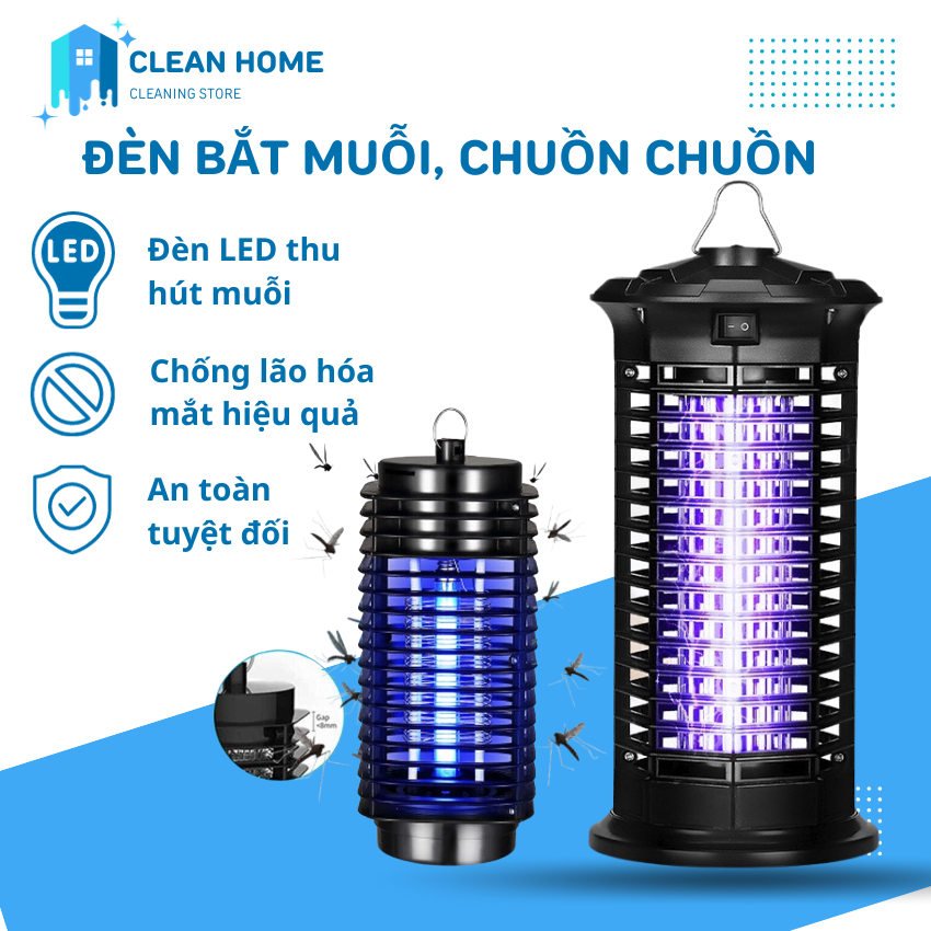 Đèn Bắt Muỗi Điện Quang, Máy Bắt Muỗi, Côn Trùng Thông Minh, An Toàn Khi Sử Dụng, Chất Liệu Chắc Chắn, Chịu Va Đập Tốt