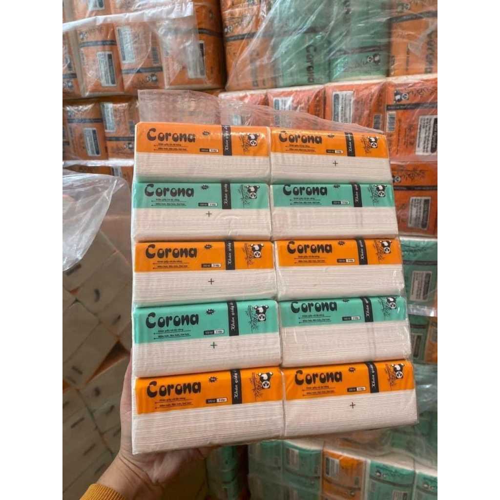 Khăn Giấy Ăn Hình Thỏ Trắng&cầu vòng Siêu Dai, Siêu Mịn