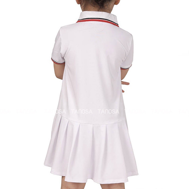 Váy polo tay ngắn kiểu dáng thời trang Medokids váy đuôi cá váy xinh cho bé gái 1-6 tuổi