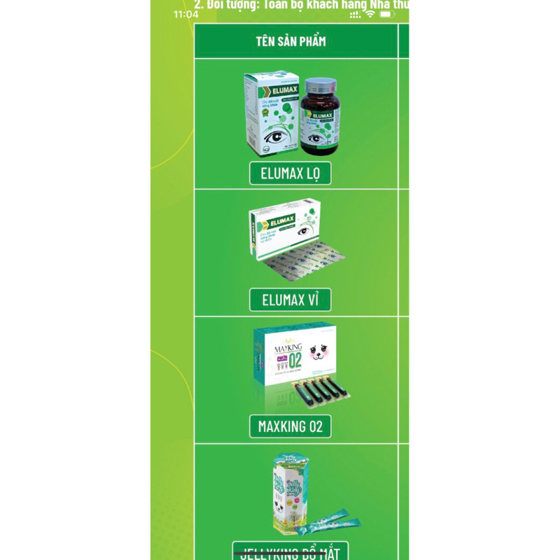 Viên Bổ mắt ELUMAX