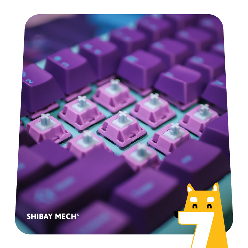 Blue Bubblegum V1 Switch - Công tắc bàn phím cơ