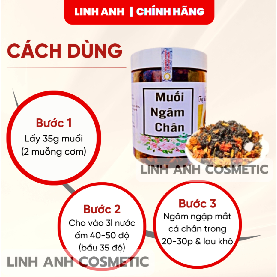 Muối ngâm chân thảo dược - 500g