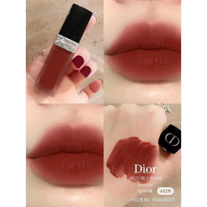 Son kem Dior Rouge Forever Liquid Fullbox Fullsize