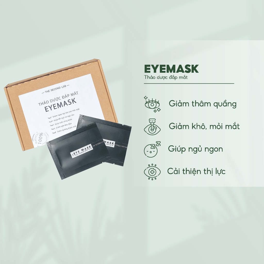 Thảo Dược Đắp Mắt EYEMASK - THE SECOND LAB