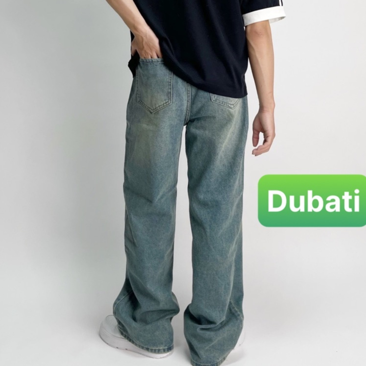 QUẦN JEAN ỐNG RỘNG NAM NỮ UNIEX WASH 3 MÀU HÀNG CAO CẤP PHONG CÁCH HOT HIT- DUBATI FASHION