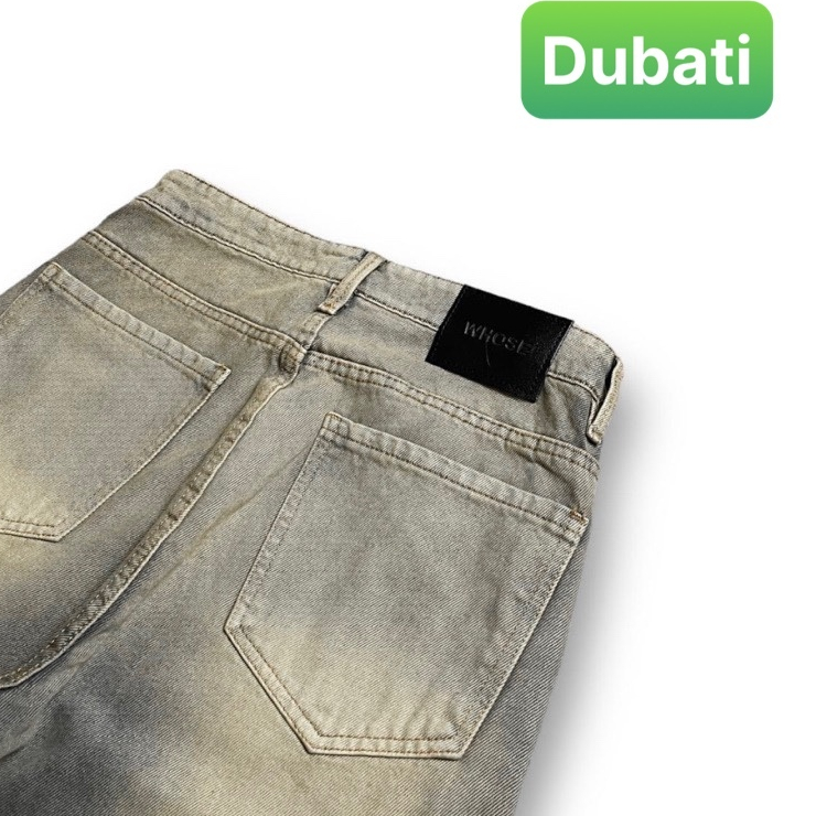 QUẦN JEAN ỐNG RỘNG NAM NỮ UNIEX WASH 3 MÀU HÀNG CAO CẤP PHONG CÁCH HOT HIT- DUBATI FASHION