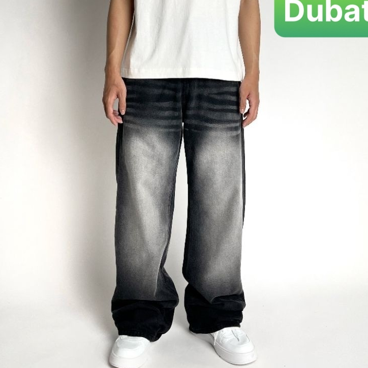 QUẦN JEAN ỐNG RỘNG NAM NỮ UNIEX WASH 3 MÀU HÀNG CAO CẤP PHONG CÁCH HOT HIT- DUBATI FASHION