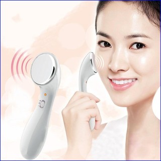 Máy massage mặt mini cầm tay ion , máy massage rửa mặt thư giãn