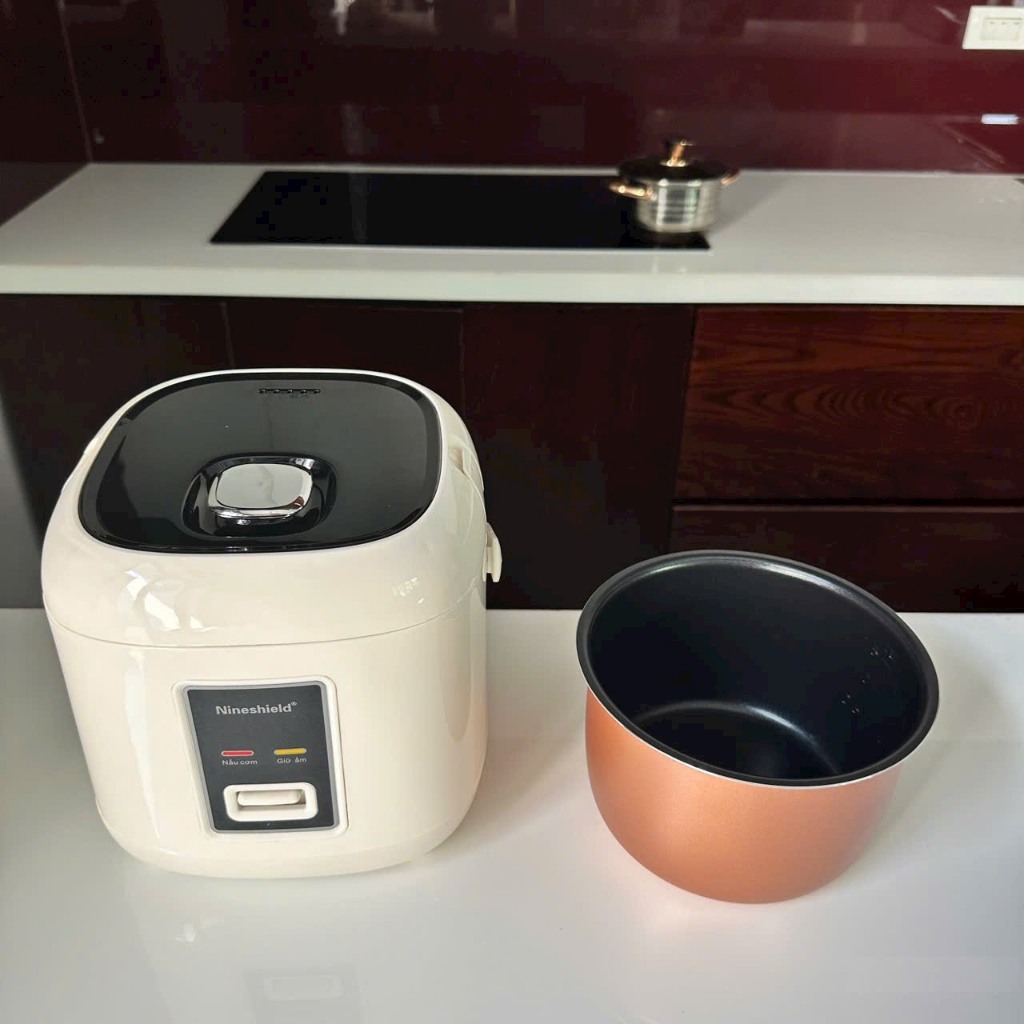 Nồi cơm điện đa năng MeLing, nồi cơm mini 2L dùng nấu cơm, nấu cháo, nấu súp, hầm và hấp đồ ăn. Bảo hành 2 năm.