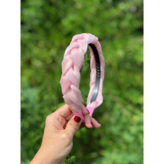 ⭐Băng đô⭐ Băng đô cài tóc dễ thương thắt rết phi lụa đính cườm