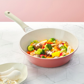 Chảo vân đá Omi Simple (chảo xào) - Nhiều kích cỡ - Chất liệu nhôm đúc nguyên khối cao cấp