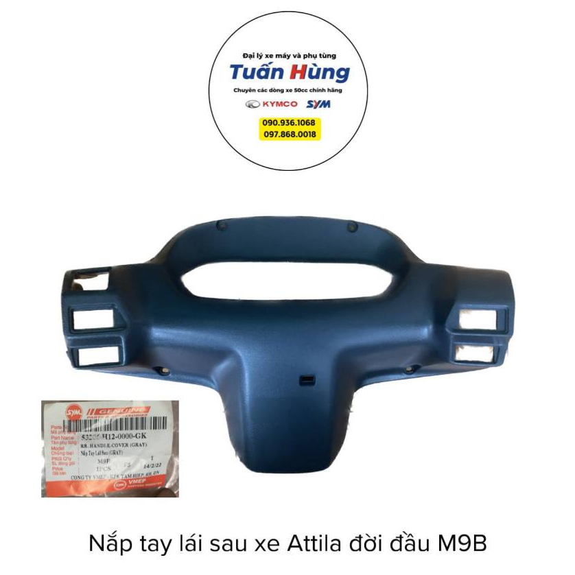 Nắp tay lái sau xe Attila đời đầu SYM