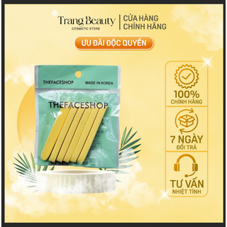 Bông nở rửa mặt the face shop hàn quốc