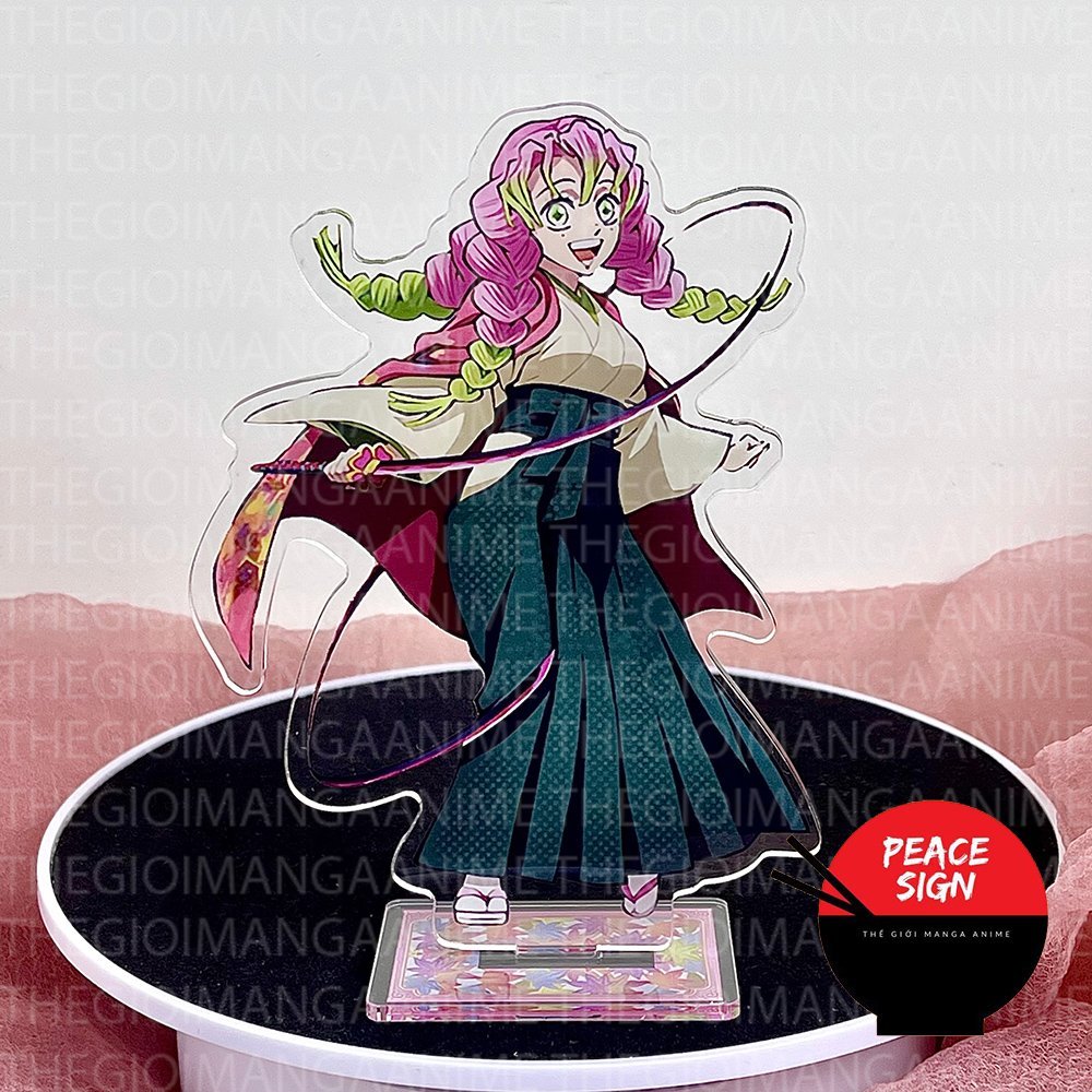 Standee KIMETSU NO YAIBA Thanh Gươm Diệt Quỷ tượng acrylic anime chibi mô hình trưng bày