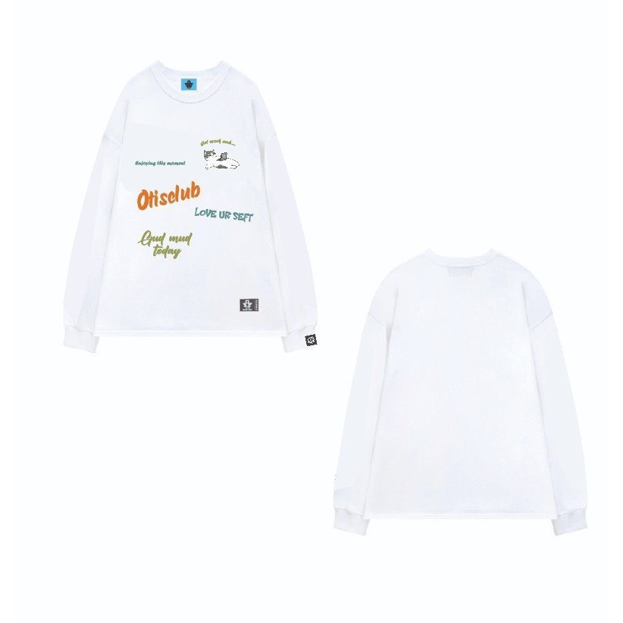 Áo thun tay dài Unisex Local Brand Otis Club - Sweater CAT