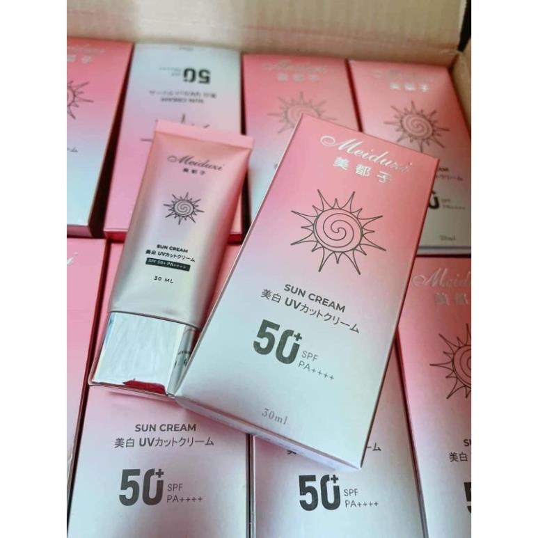 Kem Chống Nắng nâng tone Nhật Bản Meiduzi bảo vệ da chống UVB UVA SPF50 30ml