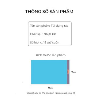 Túi đựng rác Cicico H221