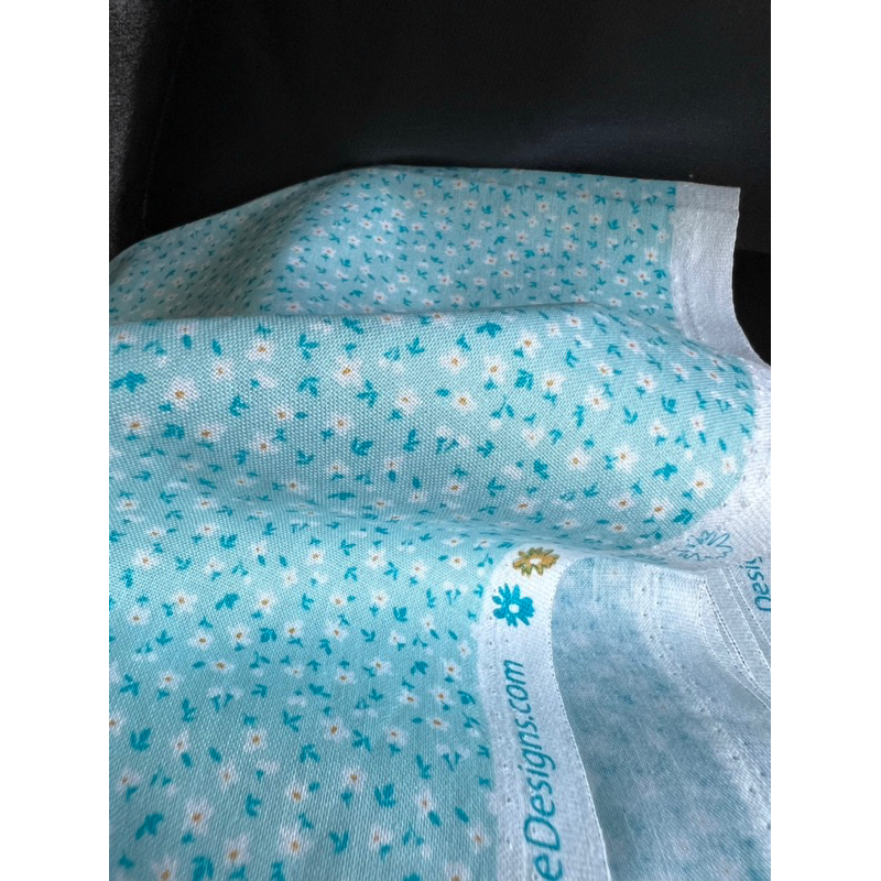 Vải thô Mỹ 100% cotton hoa nhí  - khổ 1,1m