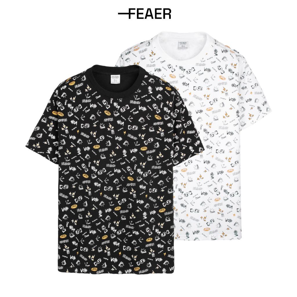 Áo Thun Wake Up Chất Liệu Cotton, Hút Mồ Hôi, Mềm Mịn, Thoáng Khí - FEAER