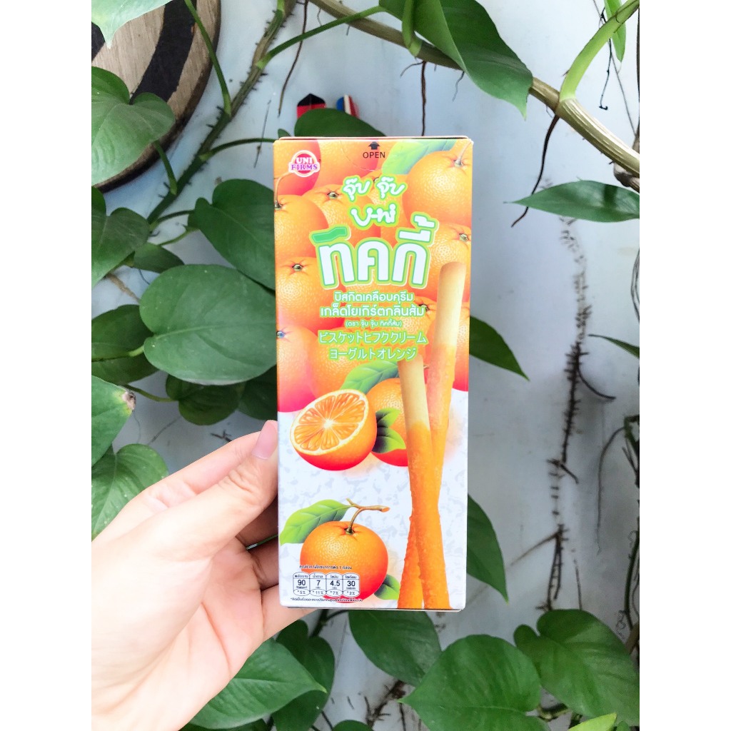 Bánh Que Ticky Thái Lan Sữa Chua Kem Cam