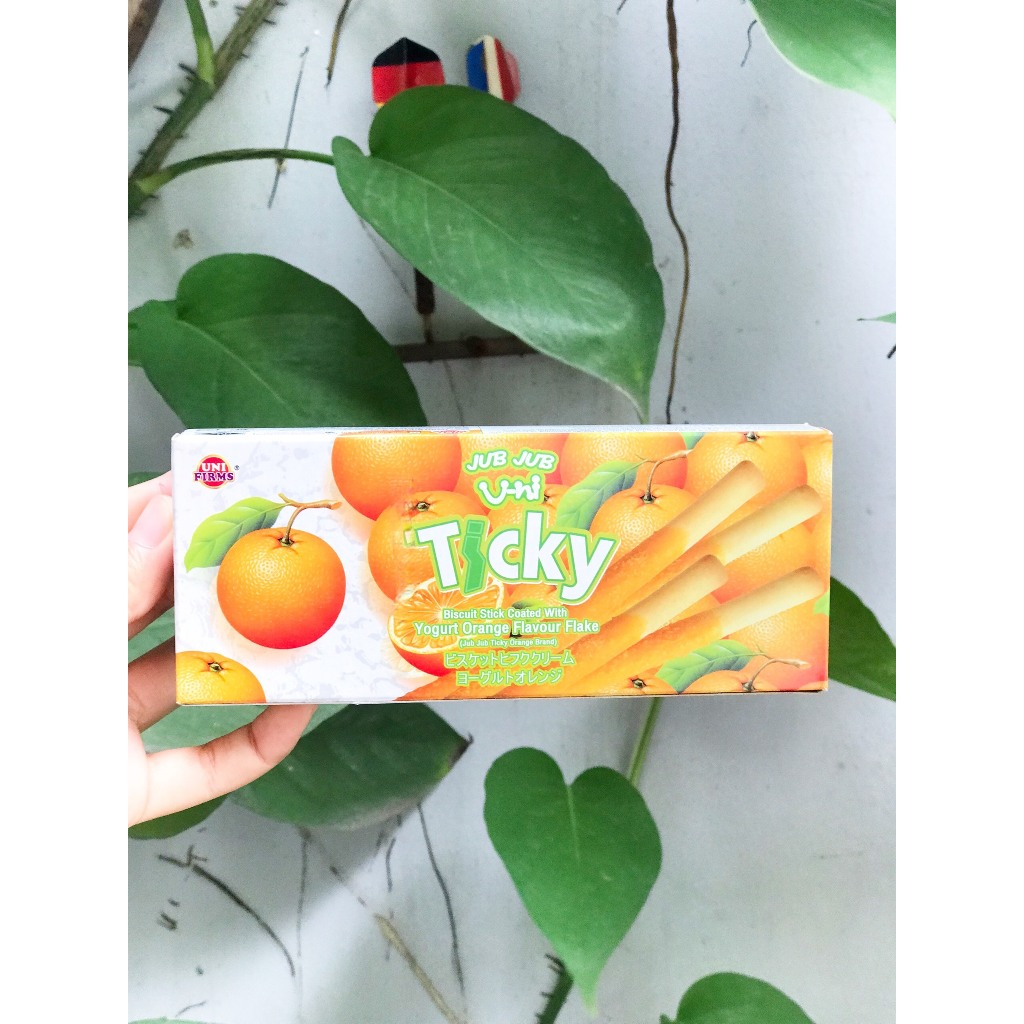 Bánh Que Ticky Thái Lan Sữa Chua Kem Cam
