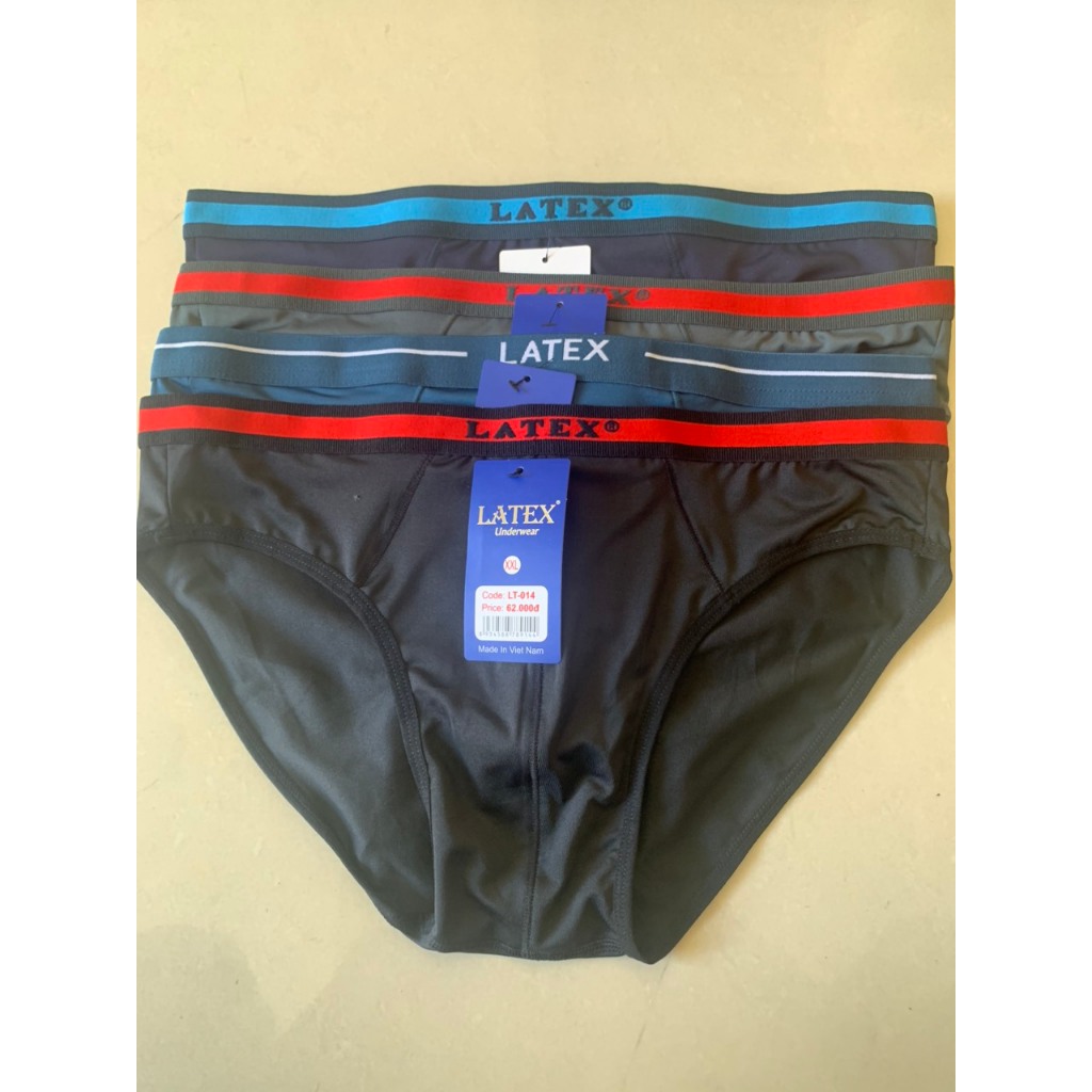 Quần lót nam LATEX LT02 THUN LẠNH SIÊU MÁT SIÊU CO DÃN, THÂM SHUTS MỒ HÔI