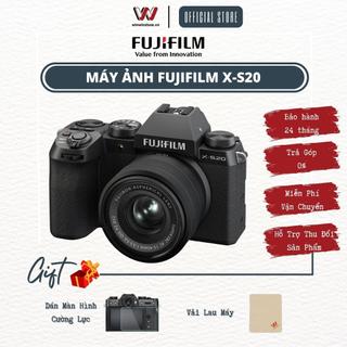 Máy ảnh fujifilm x-s20 l xs20 l xs20 kit xc1545 l kit xf1855 - hàng chính hãng full vat