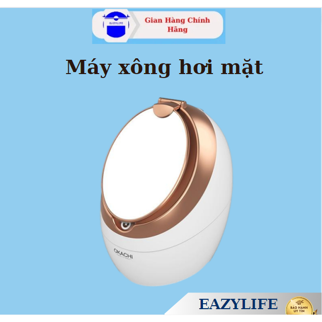 Máy xông hơi mặt cao cấp Eazylife, làm sạch da mặt nhanh chóng, an toàn, tiết kiệm thời gian