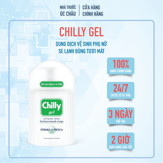 Chilly Gel 200ml - Dung dịch vệ sinh phụ nữ nhập khẩu từ Ý