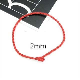 10 dây đỏ may mắn 2mm - vt010