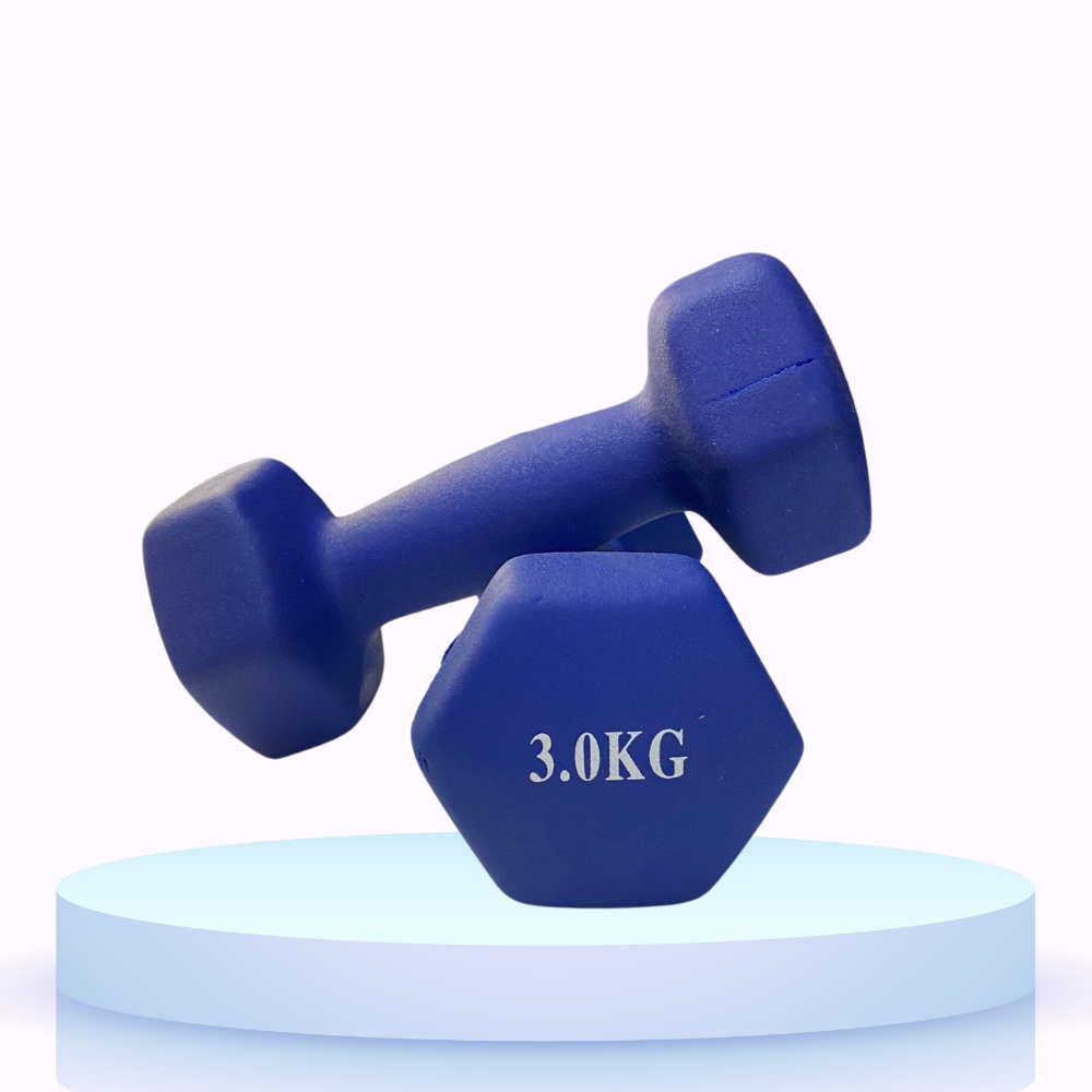 Tạ tay nam nữ lõi gang đặc bọc cao su tập gym yoga chống trơn trượt, xước vỡ sàn 1kg - 2kg