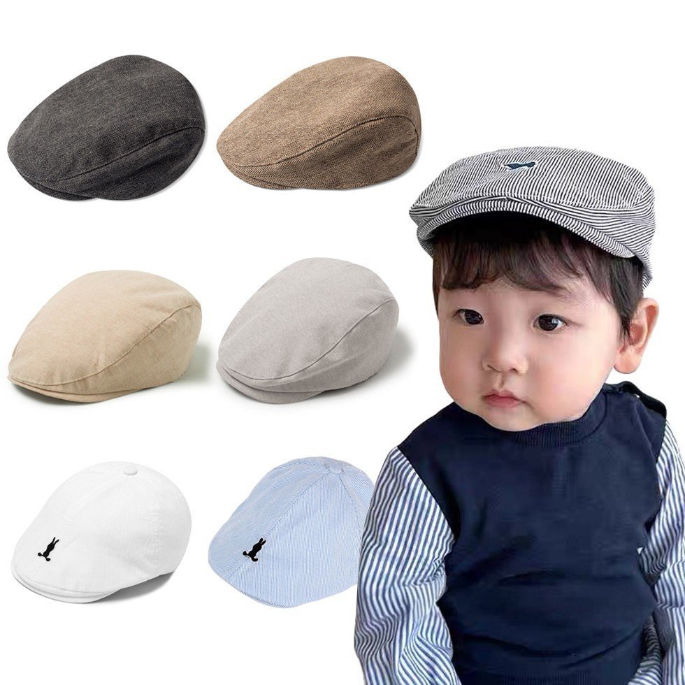 Mũ nón bê rê - nón công tử cho bé trai