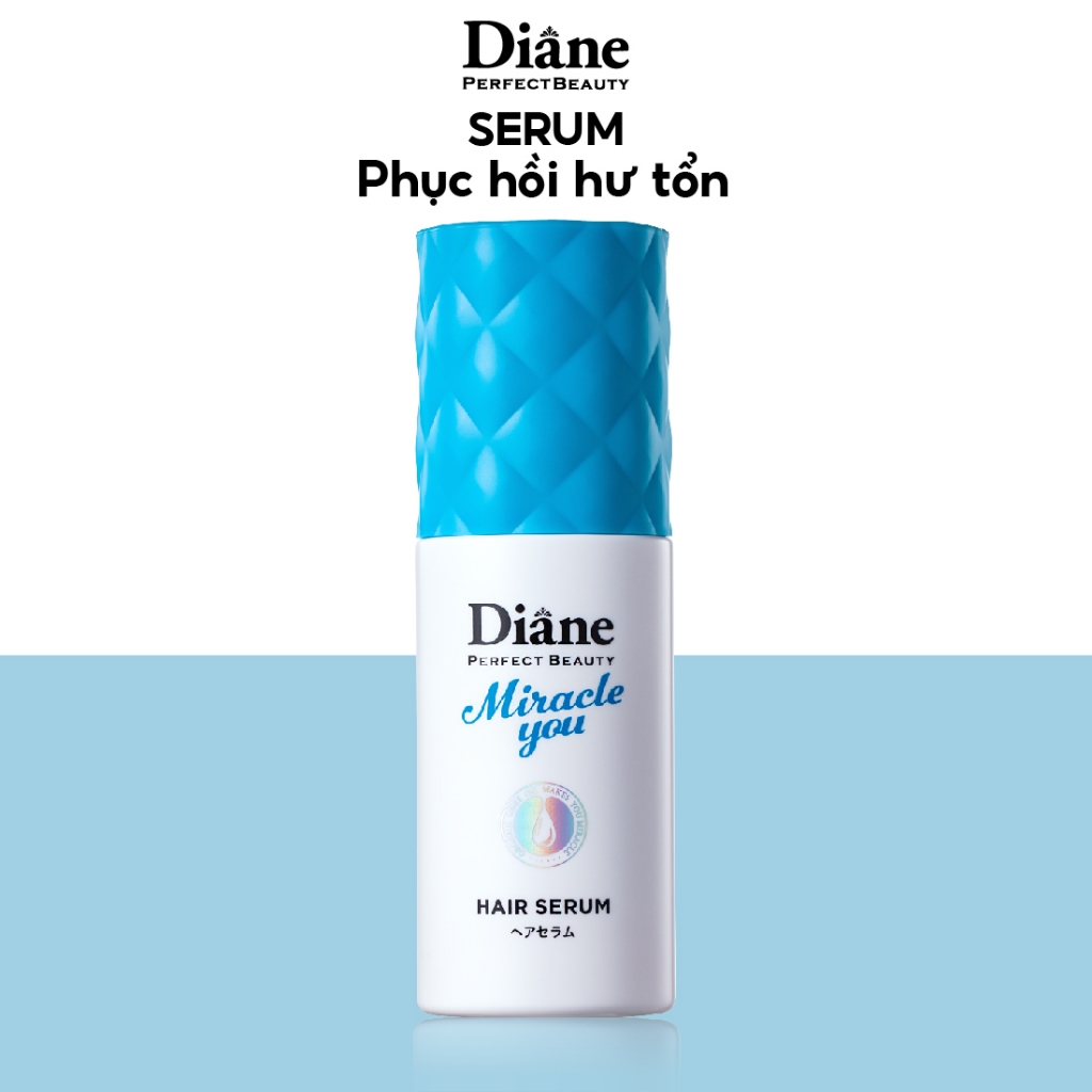 Tinh chất dưỡng tóc phục hồi hư tổn, bền màu tóc dành cho tóc nhuộm tẩy Moist Diane Miracle You Damage Repair 60ml