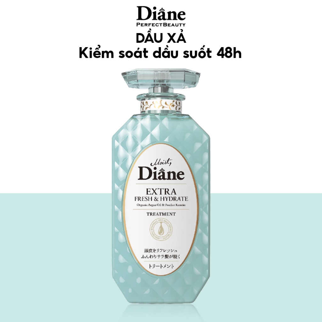 Dầu xả kiểm soát dầu Moist Diane Extra Fresh & Hydrate - 450ml