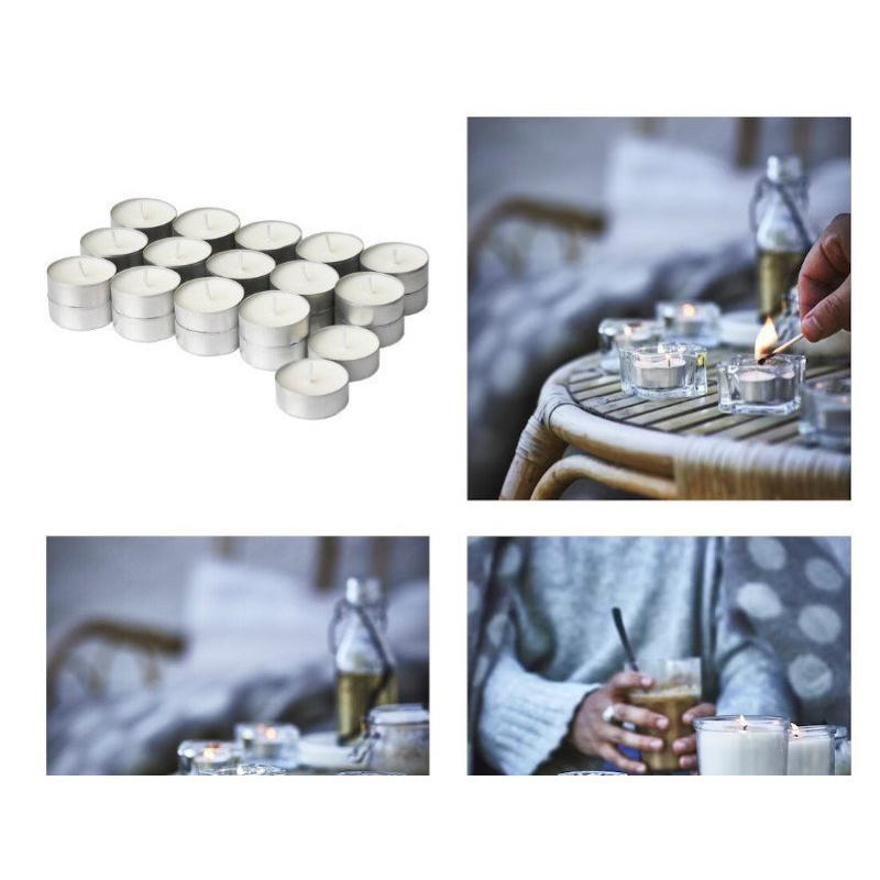 Vỉ 30 Nến thơm hương tự nhiên hàng hãnh