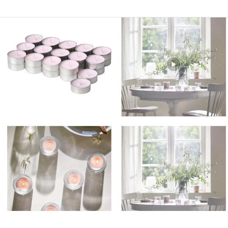 Vỉ 30 Nến thơm hương tự nhiên hàng hãnh