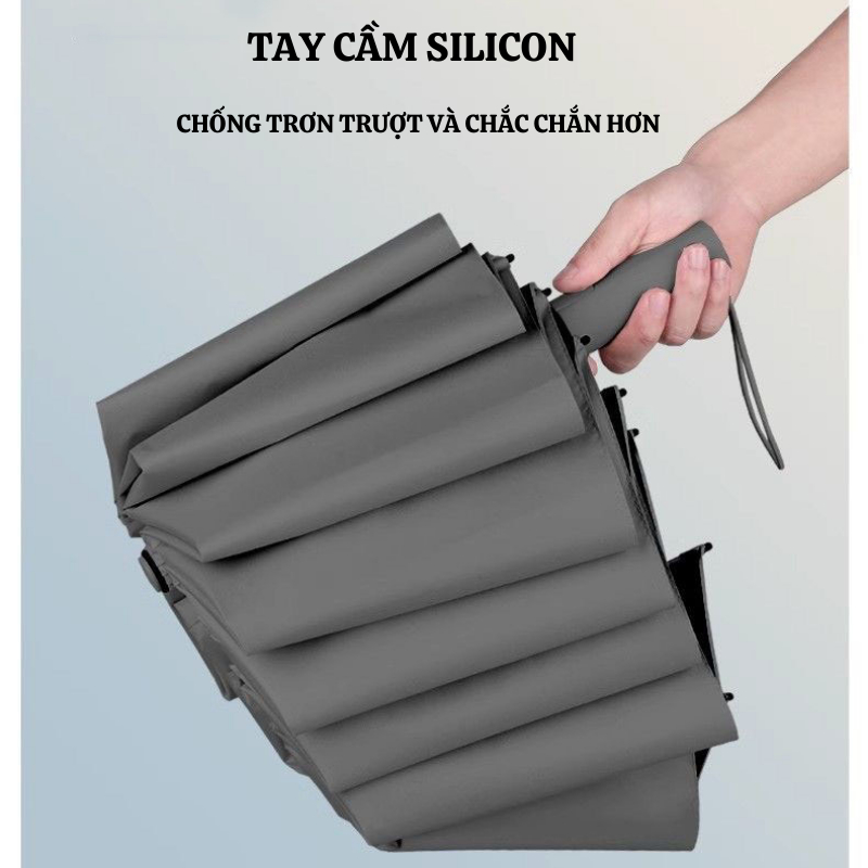 Ô Dù NAMIKO Dù Che Mưa Tự Động Đóng Mở 60 Nan Thép Chống Gỉ Cao Cấp