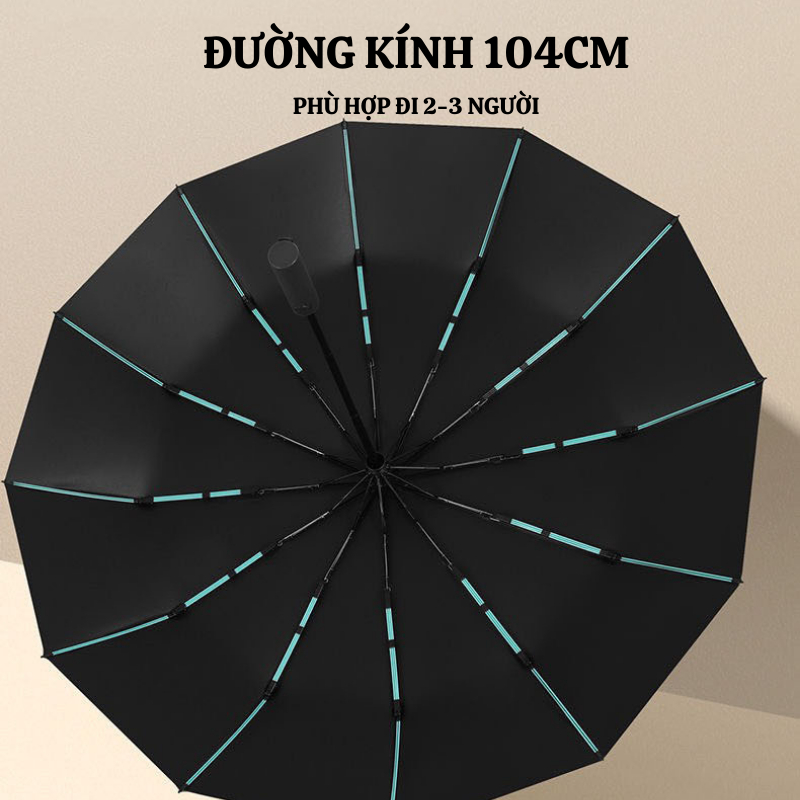 Ô Dù NAMIKO Dù Che Mưa Tự Động Đóng Mở 60 Nan Thép Chống Gỉ Cao Cấp