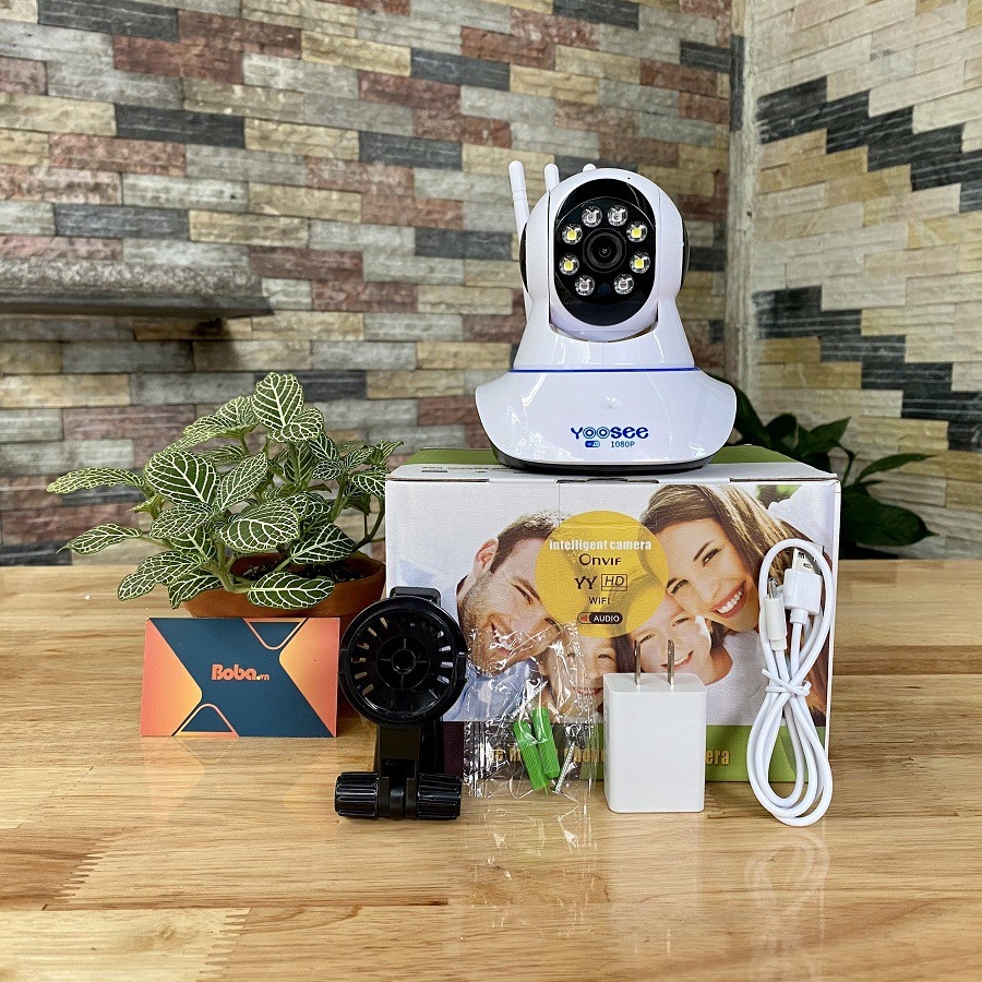 CAMERA TIỆN LỢI 3 ANTEN 11 LED , LẮP ĐẶT NHANH , BAN ĐÊM CÓ MÀU 11LED