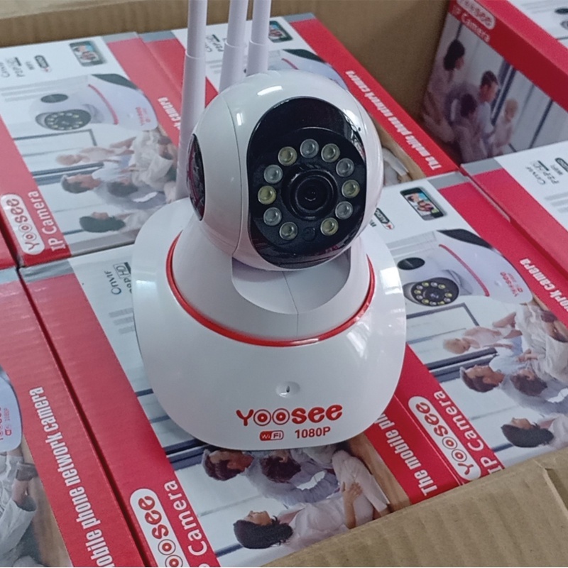 CAMERA TIỆN LỢI 3 ANTEN 11 LED , LẮP ĐẶT NHANH , BAN ĐÊM CÓ MÀU 11LED