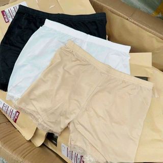 Combo 3 quần mặc váy, quần bảo hộ mặc trong váy chất thun lạnh mềm mỏng thoáng mát size 40-55kg