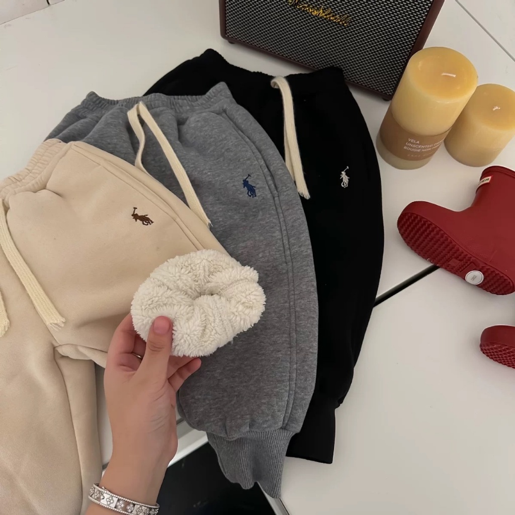 Quần nỉ dài thu đông cho bé trai EMBES KIDS, quần dài trẻ em 11kg đến 31kg