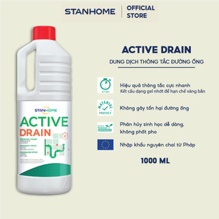 Dung dịch thông tắc đường ống Stanhome Active Drain 1000ml
