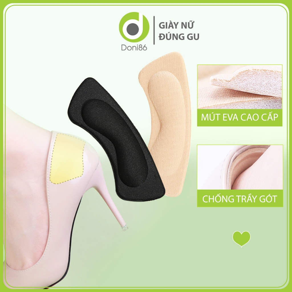 MIÊNG LÓT GÓT GIÀY ÊM CHÂN 4D CHỐNG TRẦY, CHỐNG TRƯỢT DÀNH CHO NAM VÀ NỮ - DONI86 - PK53